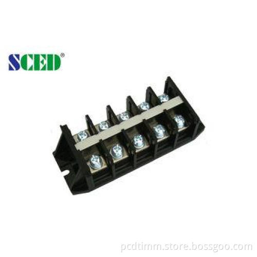 7.30mm High Current Terminal Block , 600V 10A Barrier Power